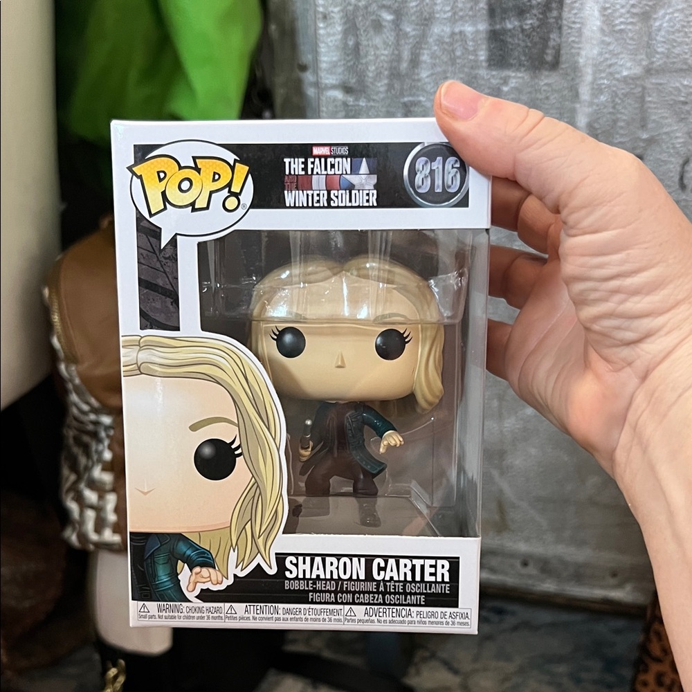 Funko Pop! Sharon Carter with Blonde Hair and Dark Outfit